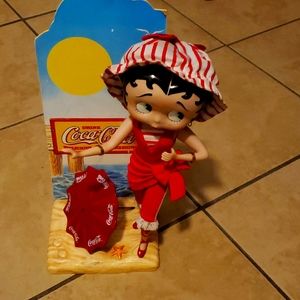 Betty boop collector doll-danbury mint-at the beach figurine